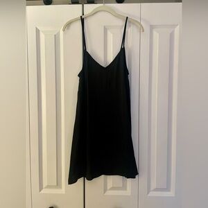 Kendall & Kylie Black Slip Dress